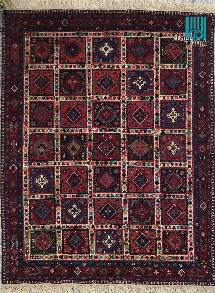 قالیچه یلمه طرح بندی بافت شیراز