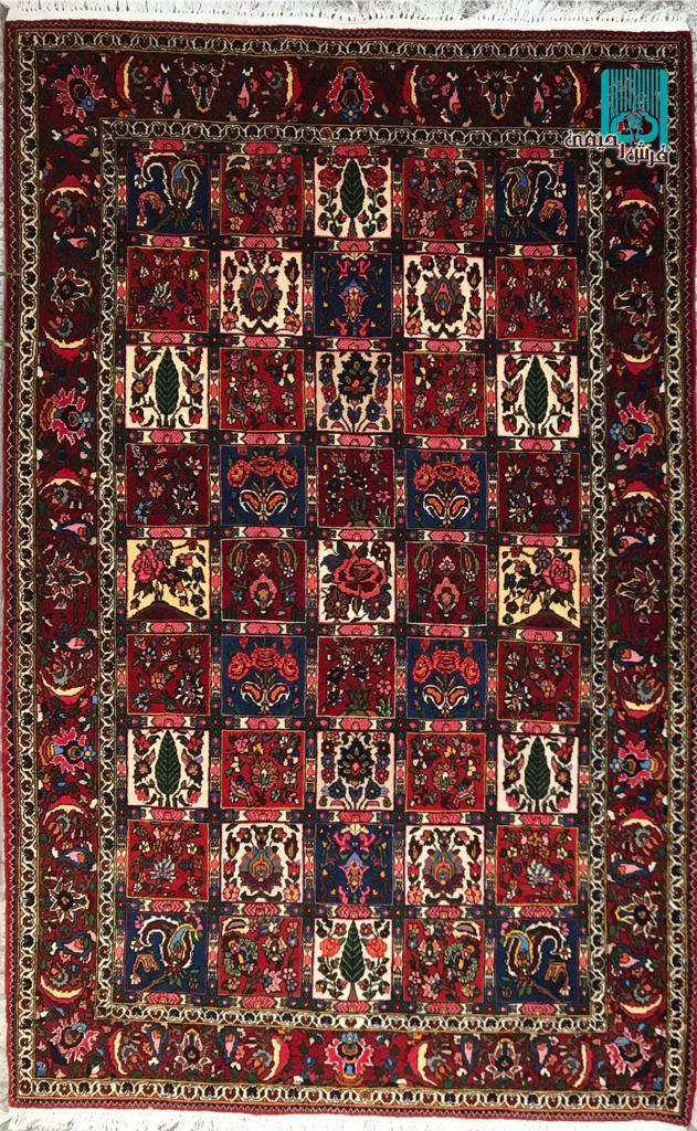 جفت پرده ای بختیاری طرح خشتی