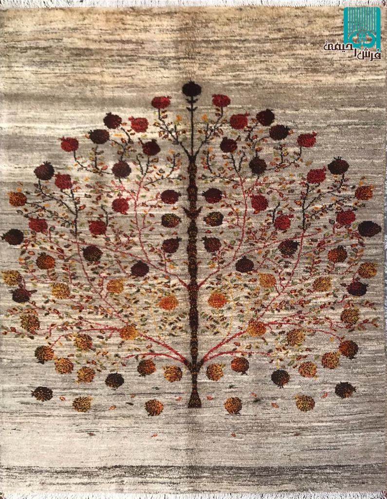قالیچه قشقایی طرح درخت انار
