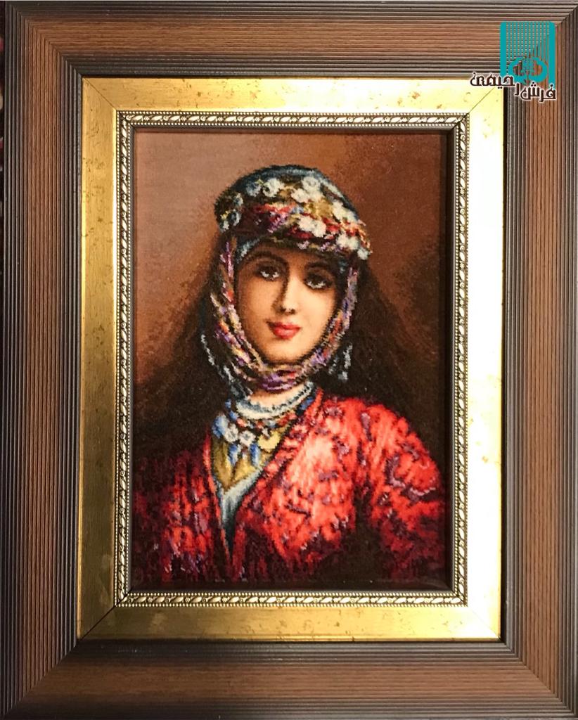 تابلو فرش تبریز طرح روژان