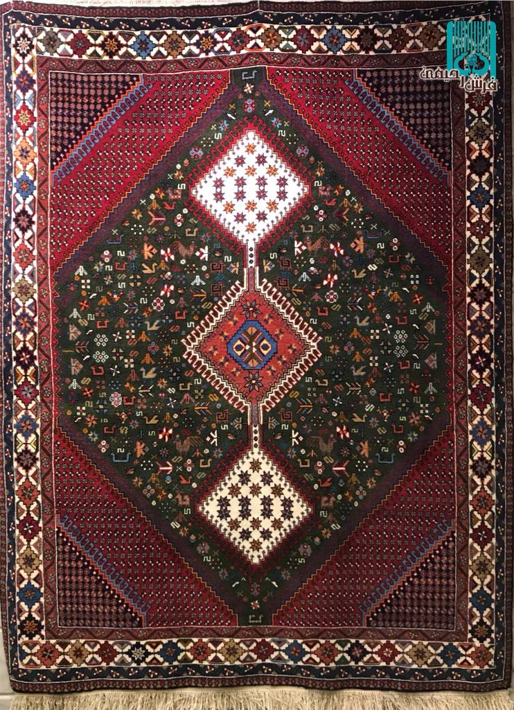 قالیچه یلمه طرح سه حوض