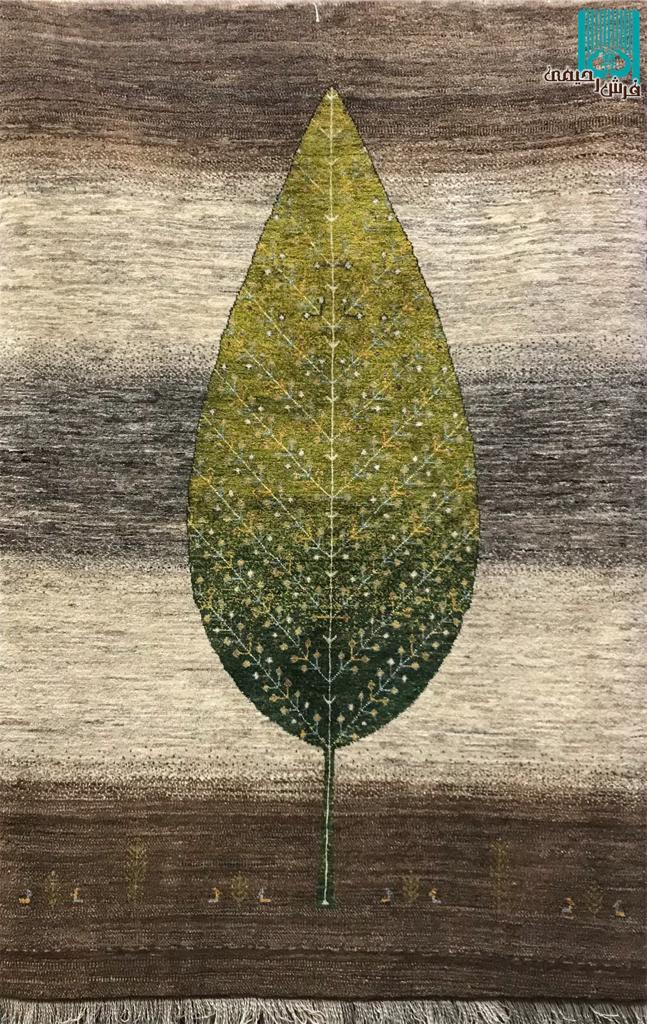 ذرع و نیم گبه ریز قشقایی طرح درخت سرو