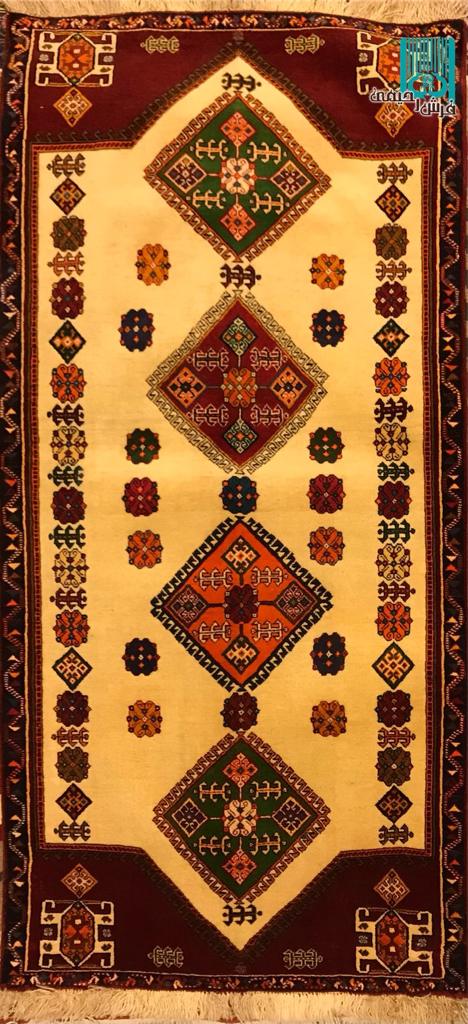 کناره قشقایی طرح چهارحوض