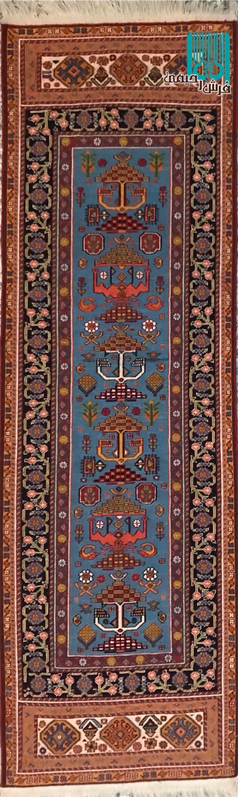 رانر گلیم سوزنی سیرجانی طرح نیکداد