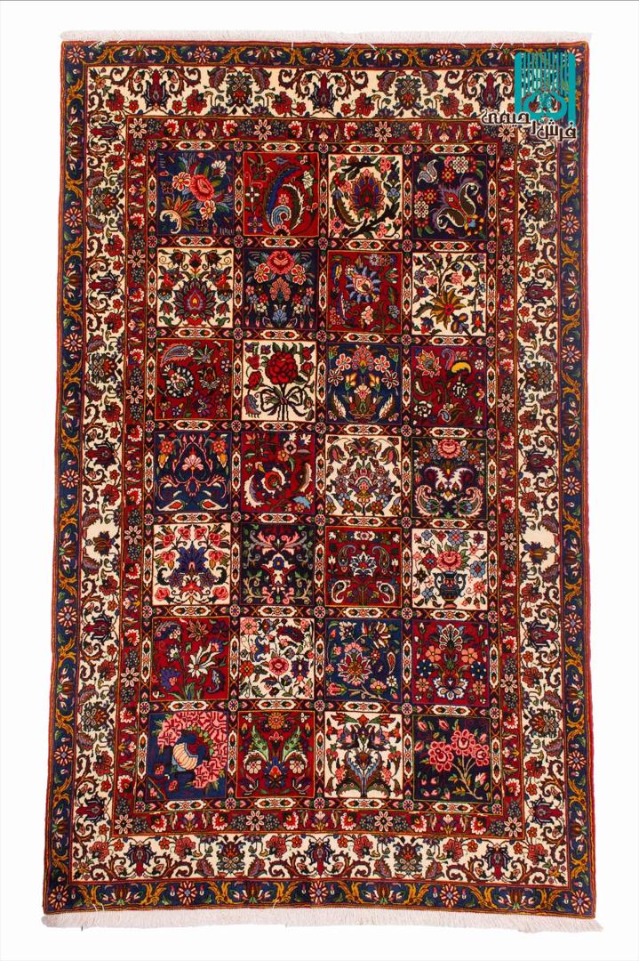 پرده ای بختیاری طرح خشت پیربلوط