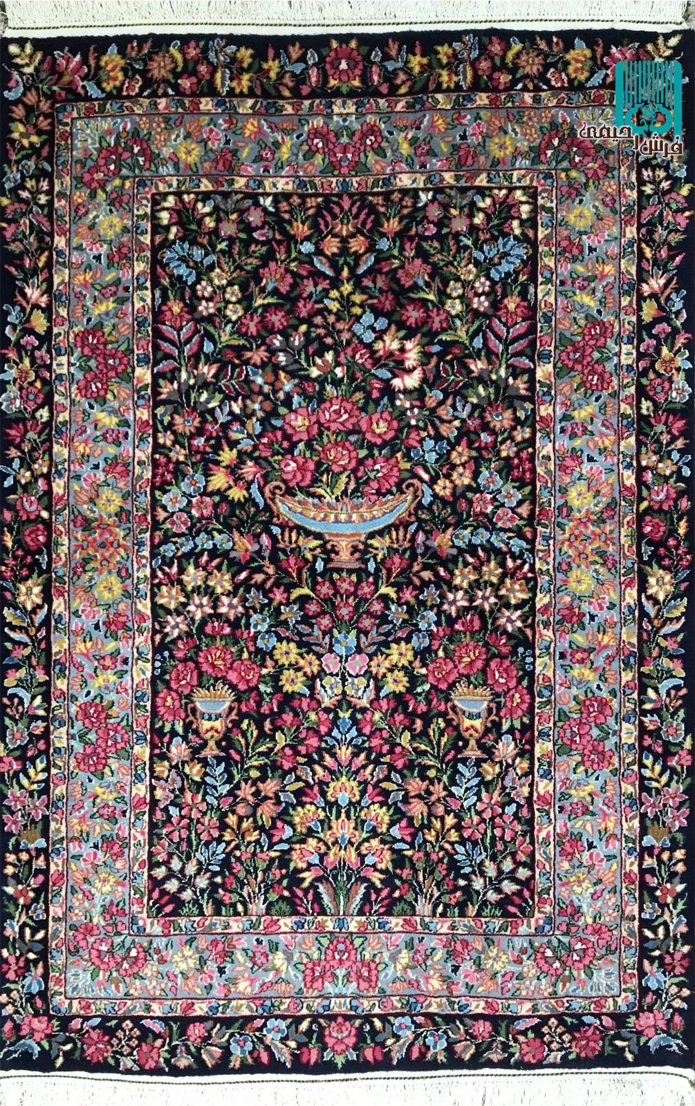 ذرع و نیم کرمان طرح گلدانی