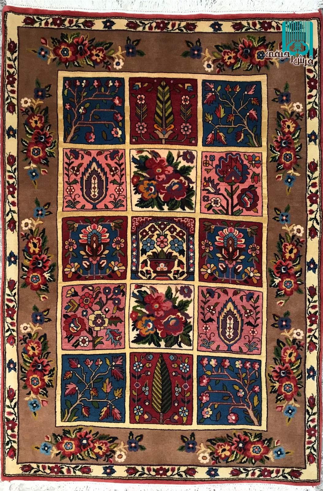 ذرع و نیم بختیاری طرح خشت آذین