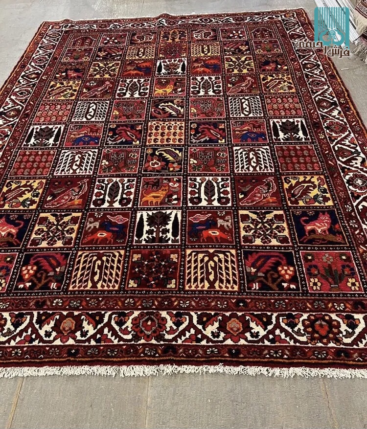 ۷/۵ متری آنتیک بختیاری طرح خشتی