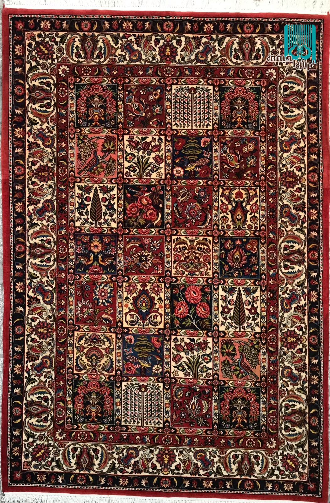 پرده ای بختیاری طرح خشت اصیل