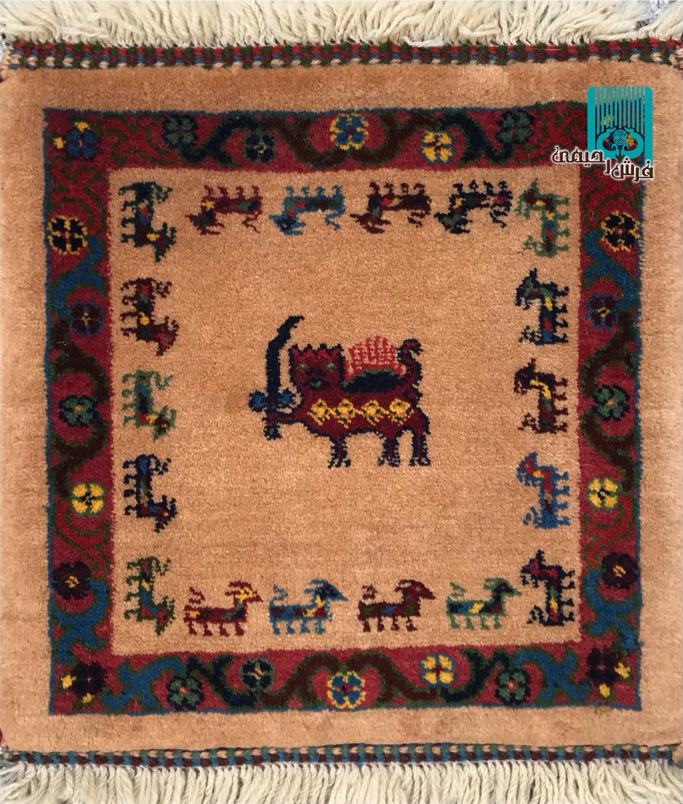 جفت ۴۰ * ۴۰ قشقایی طرح شیروخورشید