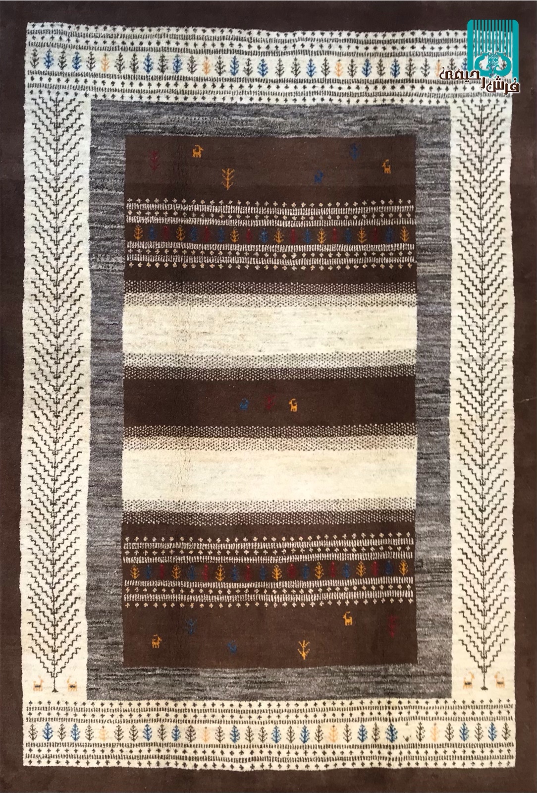 پرده ای گبه شیراز طرح مدرن