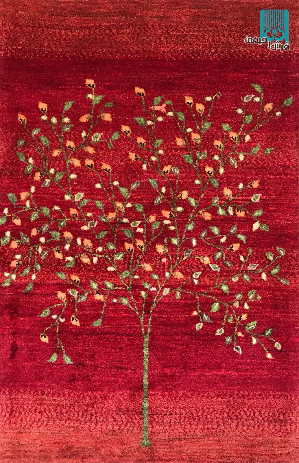 ذرع و نیم گبه ریز قشقایی طرح درخت رویایی