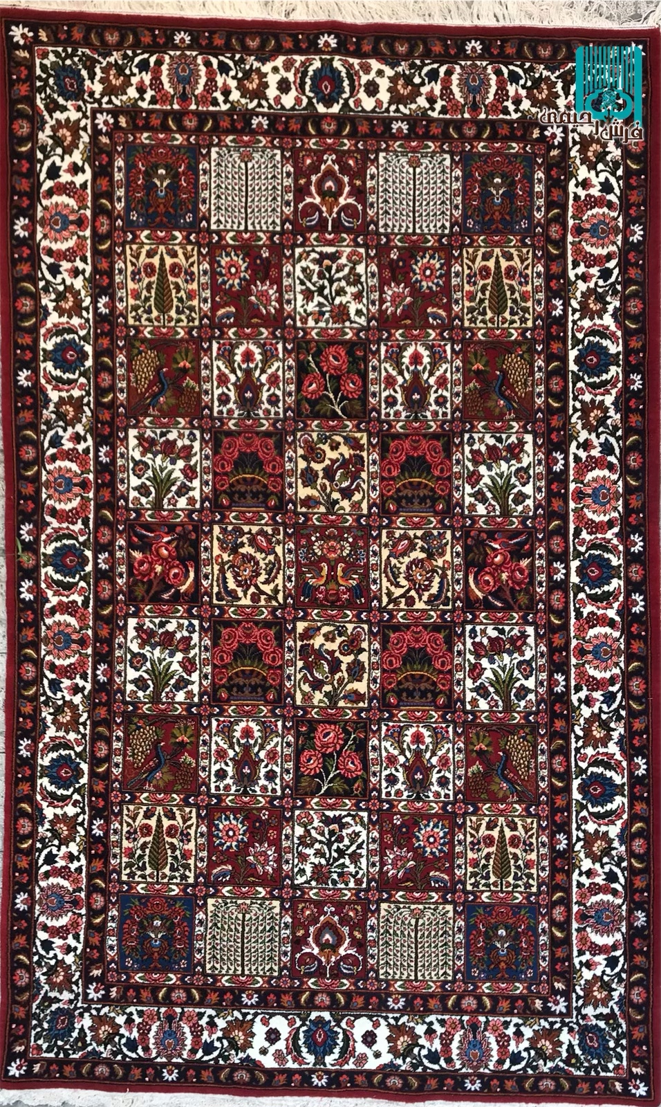 پرده ای بختیاری طرح خشت اصیل