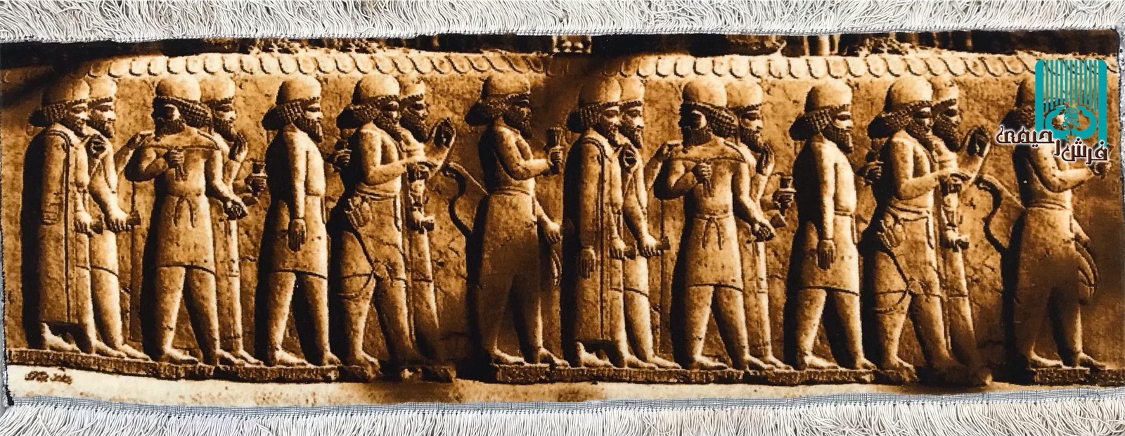 تابلوفرش تبریز طرح تخت جمشید