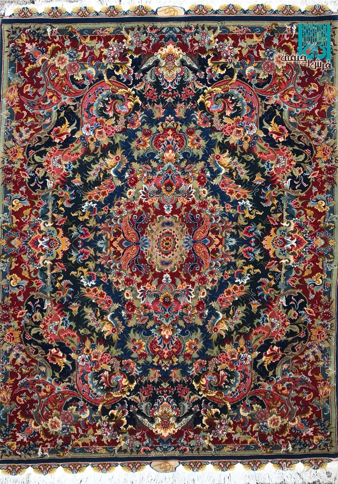 قالیچه طرح سالاری بافت قشقایی