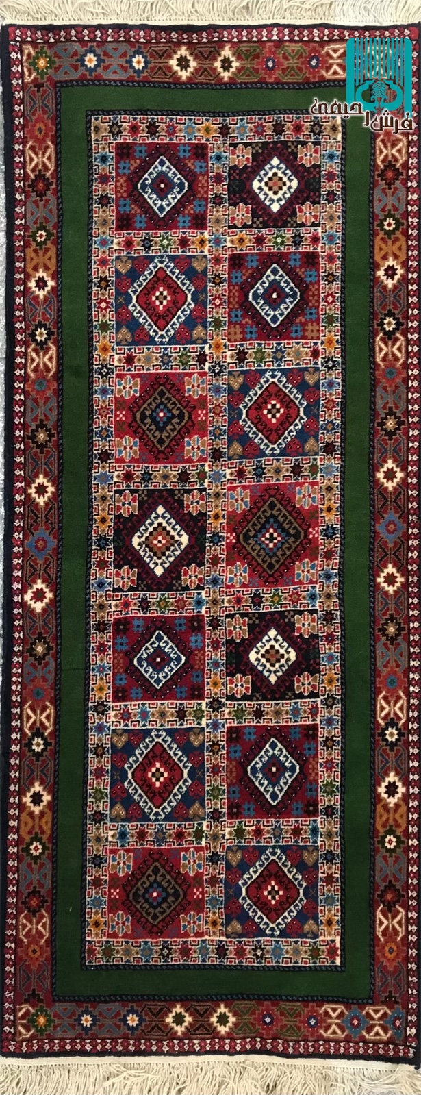 رانر یلمه طرح بندی حاشیه ساده