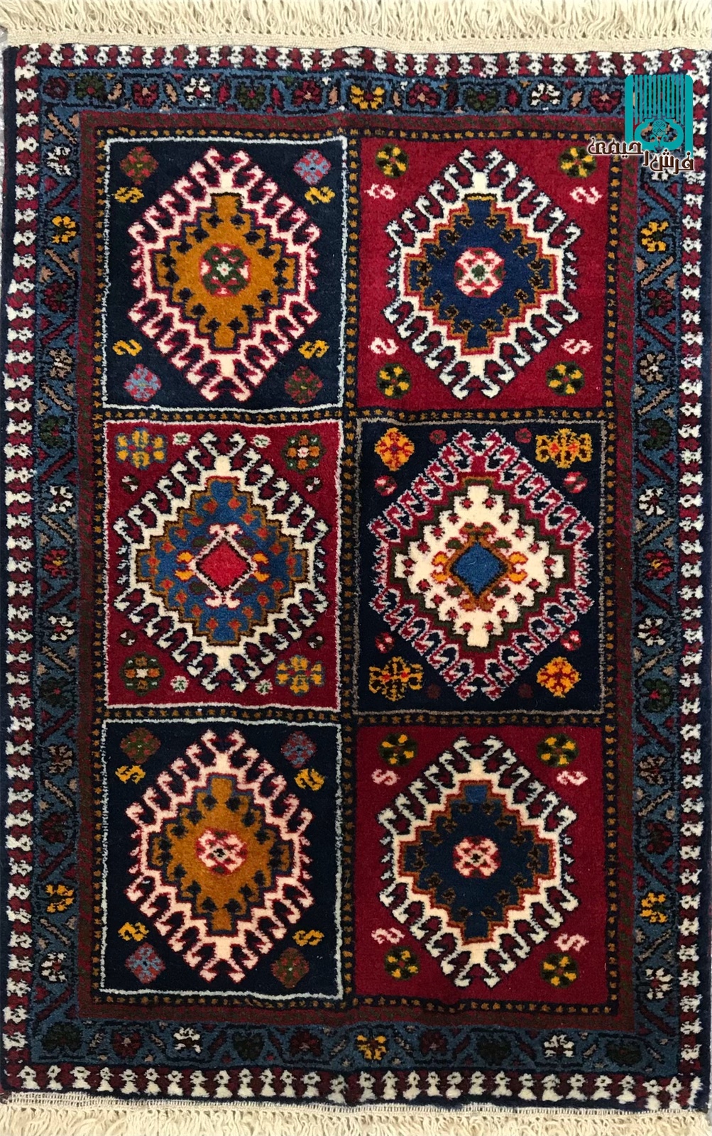 پشتی یلمه طرح حوضی بندی