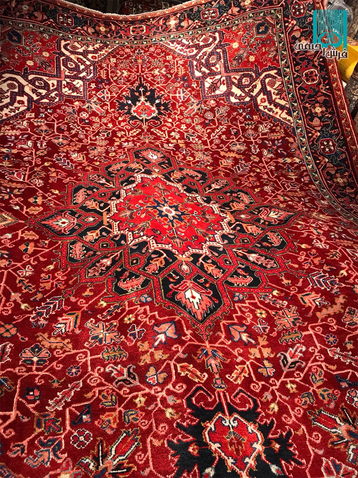 هشت متری اصل هریس طرح شاخ گوزنی