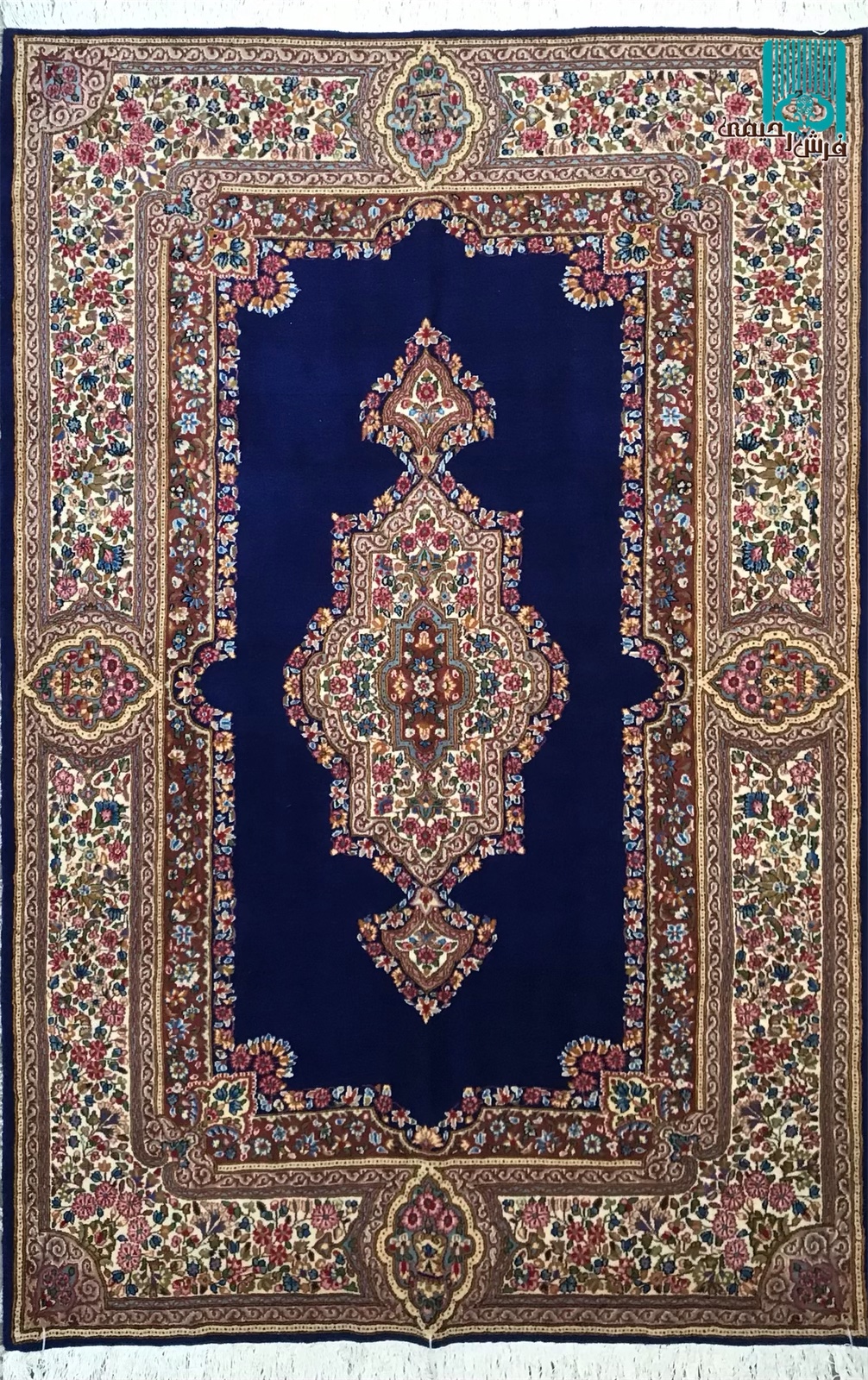 پرده ای کرمان طرح قاب قرآنی