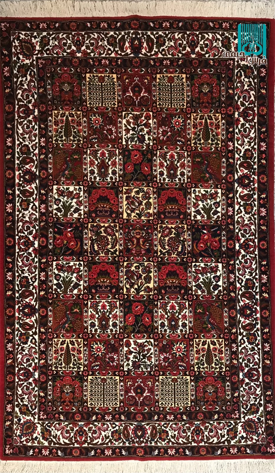 پرده ای بختیاری طرح خشت اصیل